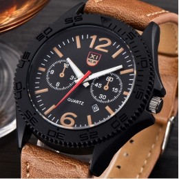 Ceas Quartz XINEW Brown Edition